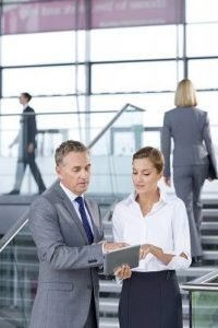 business man - woman